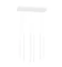 Emibig Suspension Luminaire Selter Acier Blanc | Convient pour 6x G9 - Max 8W